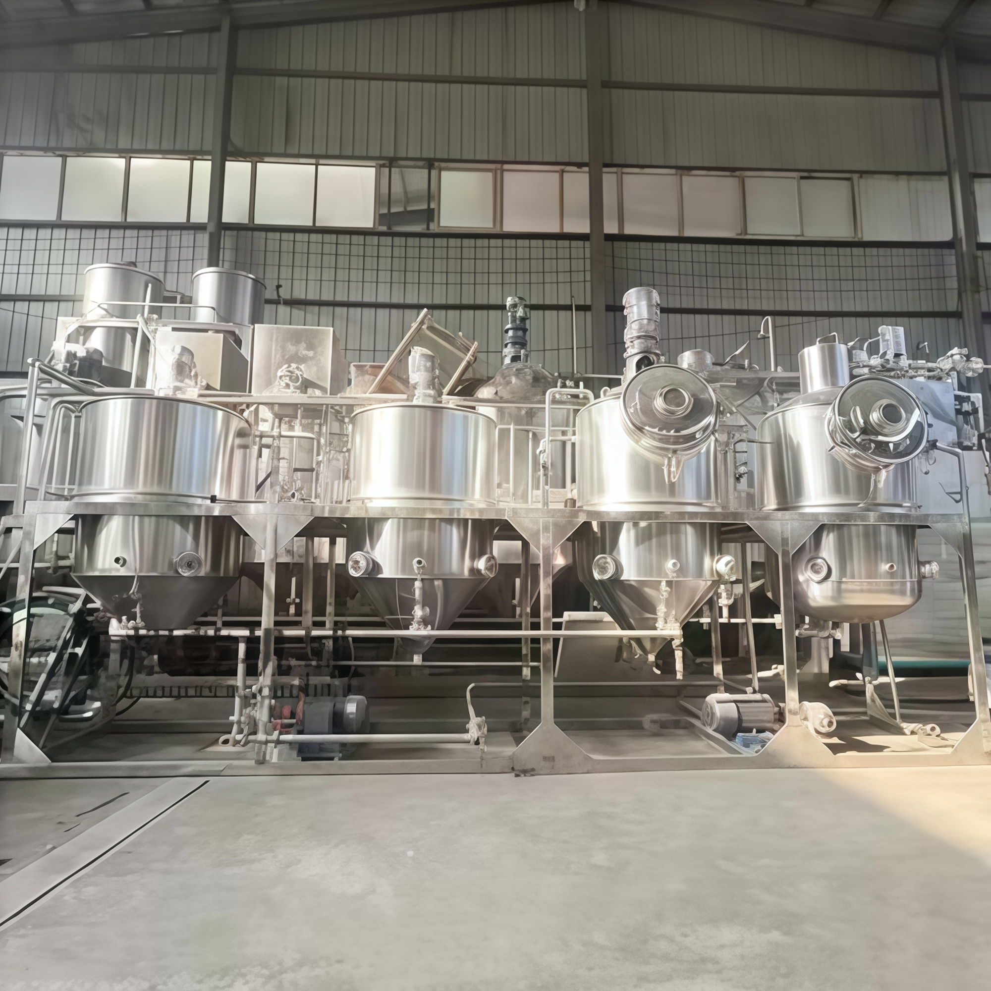 Complete Oil Refining Line view 3